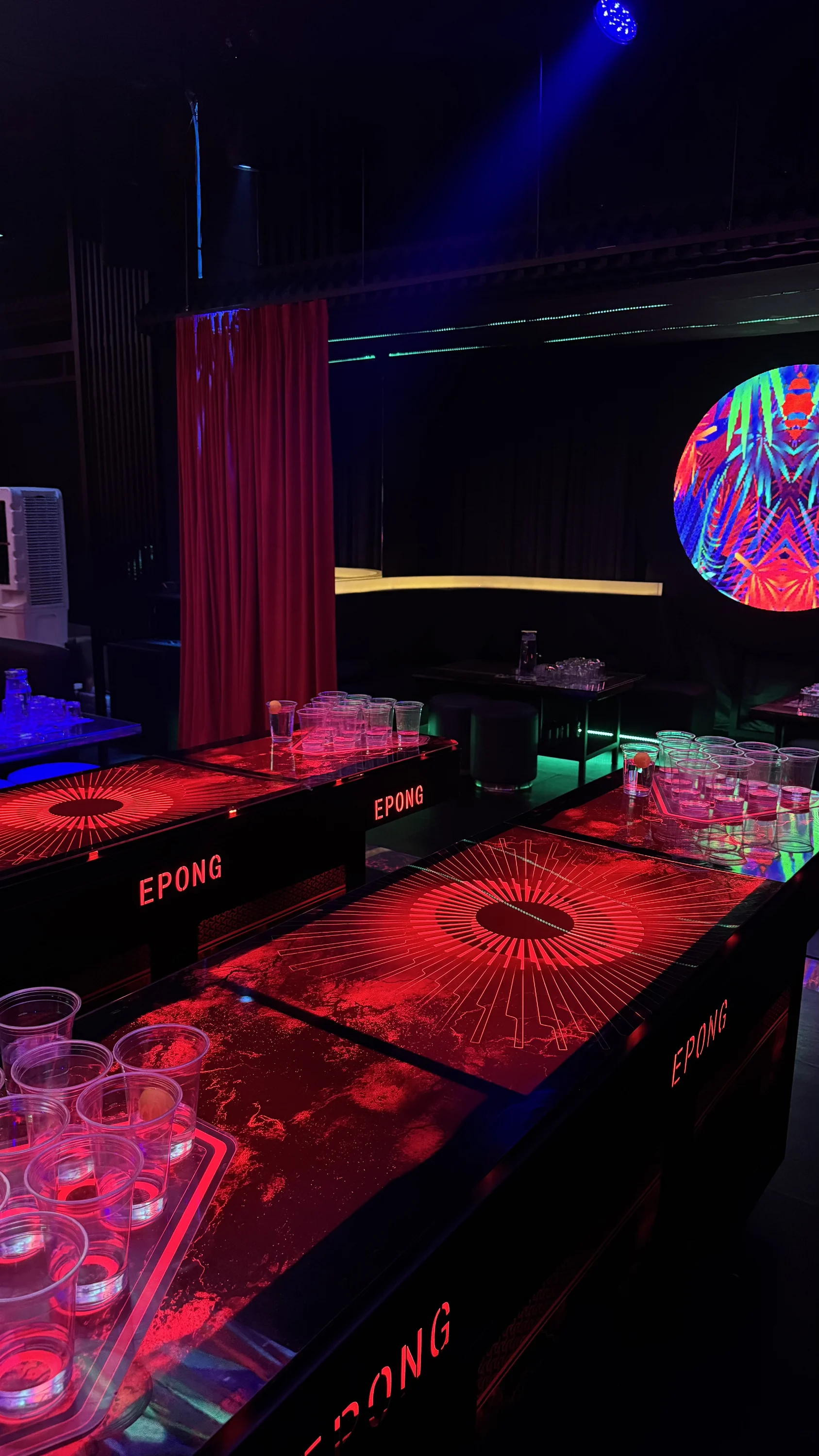 Booth seating at Babylon Club, Bukit Jalil